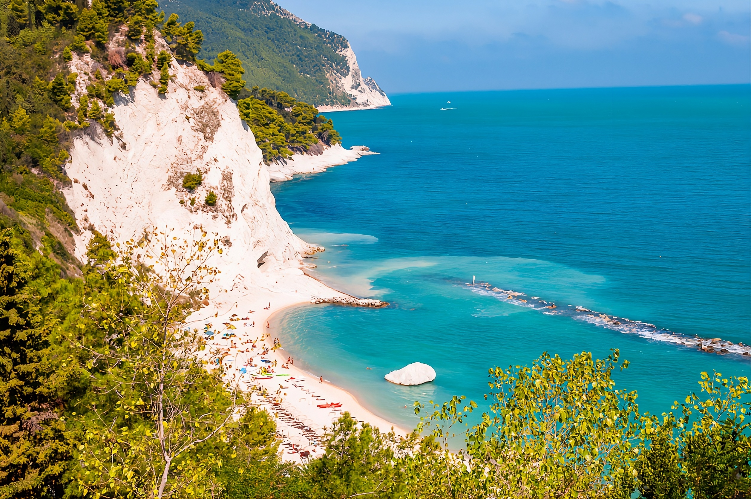 Spiaggia del Frate, Numana